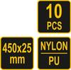 Velcro Band 450mm 10 Pcs. 73845 VOREL