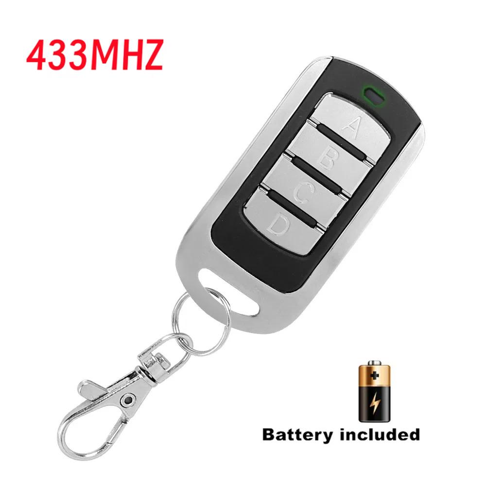 

Многочастотный беспроводной пульт дистанционного управления 4 кнопки Ворота Гараж Пульт дистанционного управления 286МГц-868МГц Беспроводной передатчик Пульт дистанционного управления для копирования 433MHZ