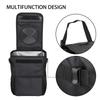 Car Trash Foldable Mini Waterproof Trash Can Hanging Storage Bag Garbage Organizer Box With Adjustable Shoulder Straps Hooks Cords