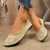2025 New Women Sandals Shallow Mouth Mesh Single Shoes Women Comfortable Casual Sports Shoes Spring Autumn New Round Toe Sandals