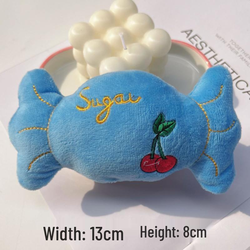 Durable Cartoon Animal Squeaky Ball Rope Toy