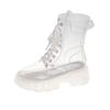 Transparente Stiefeletten Damenmode Schuhe Designer Stiefeletten Damen Klare Stiefel für Damen Transparente Schuhe