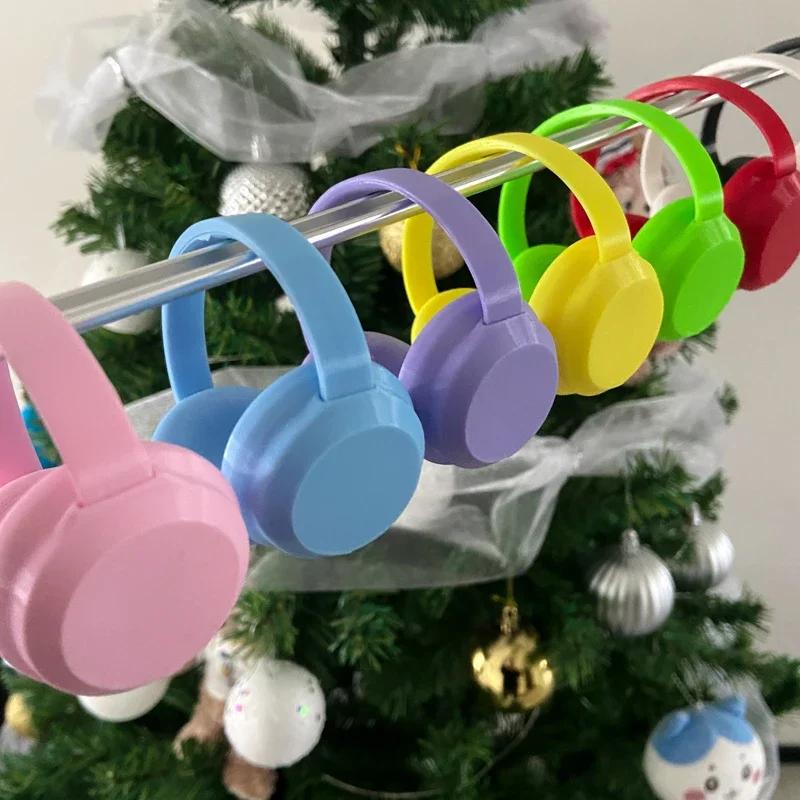 Labubu Accessories 17cm Labubu Fashion Earphone Accessories 10cm Cotton Doll Earphones Macaron Color Doll Earphones
