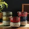 6 Piece/Set Ceramic Matcha Whisk Kit Colored Glaze Technique Matcha Bowl  Tea Ceremony