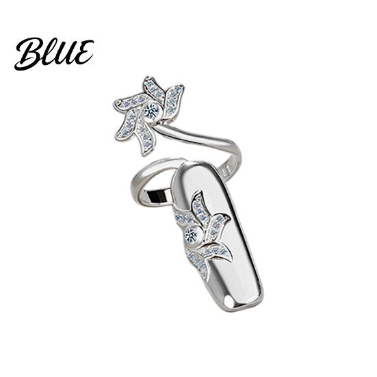 Manicure Compatible Jewelry Universal Fit Nail Ring Lightweight Adjustable Opening
