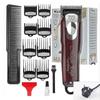 Magic Cordless Hair Clippers Trimmers Pro Lightweight Haircutting Kit Salon