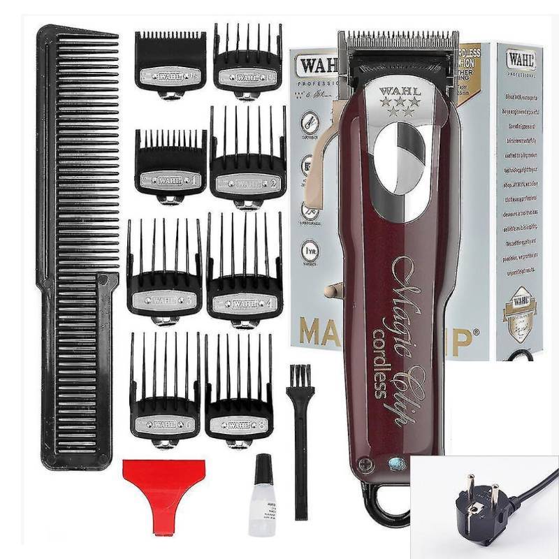 Magic Cordless Hair Clippers Trimmers Pro Lightweight Haircutting Kit Salon