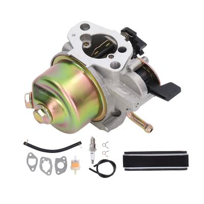 Carburetor Kit with Paper Gaskets Buckle Fuel Line Sparking Plug Filter Mower Carburetor Set for HR195
