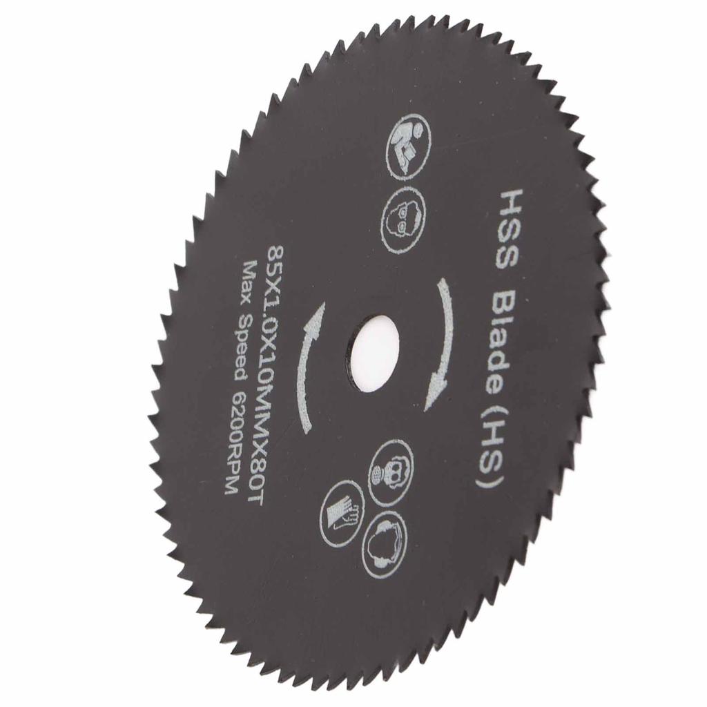 85mm 80-tooth stainless steel circular saw blade Wood cutting tool 10mm bore Cutting saw blade Circular saw blade
