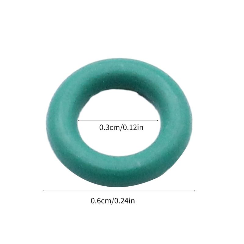 Verbesserte O-Ringe für Einspritzdüsenrohre, Ersatzgummiringe, ersetzt 1795871, einfache Installation, Fahrzeugzubehör