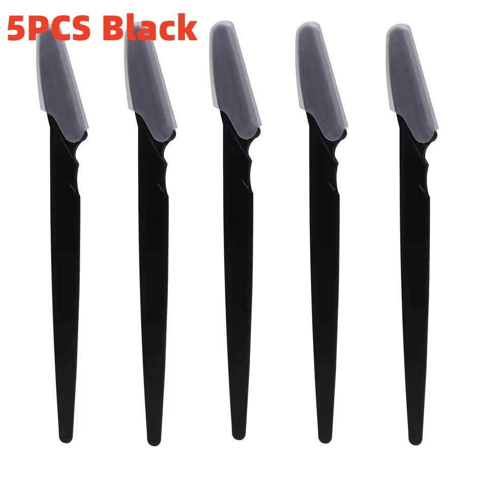 5/10/30/40pcsbrow Razor and Face Razor for Women And Men, Eyebrow Hair Trimmer And Shaver with Protective Cover,Safe