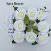 Wedding Simulation Flower Wedding Celebration Wedding Car Front Flower Main Car Simulation Rose European Wedding Car Flower New