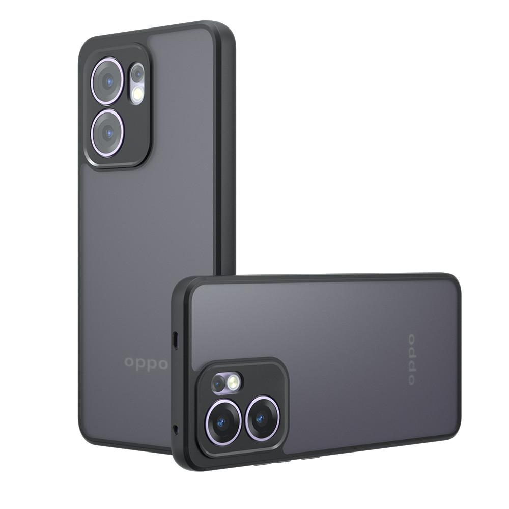 Reno13F Luxury Armor Matte Phone Case For OPPO Reno 13 12 11 Reno 13 12 11 Pro 13F 12F 11F Clear Acrylic Shockproof Back Cover