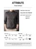 Men's 2025 Autumn/Winter Diamond Jacquard Knit Sweater - Round Neck, Long Sleeve