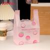 Cherry Blossom Gift Bags Plastic Packaging With Printing For Tea Packaging Use
