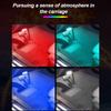Mini LED Car Touch Light USB Charging Portable Auto Roof Ceiling Reading Night Lamp Wireless Car Decoration Light