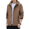 New Men's Jacket Autumn New Trend Young Couple Fashion Trench Coat