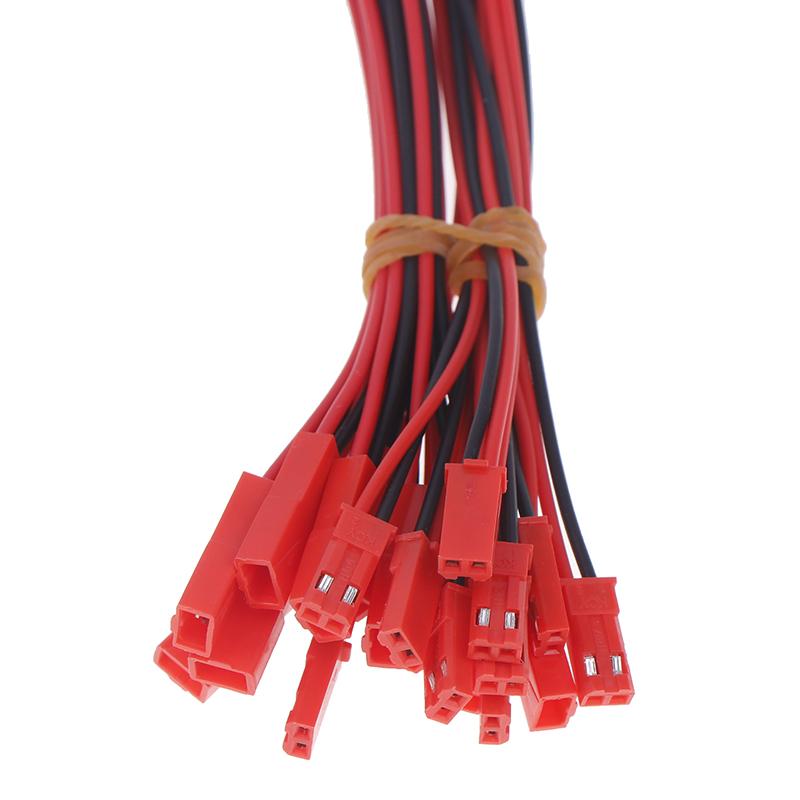 Lot de 10 paires de connecteurs mâles et femelles SYP, câble JST à 2 broches pour batterie RC, adaptateur pour hélicoptère, drone FPV