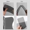 2 Pcs L-Shaped Transparent Book Ends Fall-resistant Acrylic Book Ends Clear Acrylic Bookends for Shelves Organizer