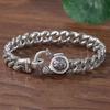 Dragon Scale Cuban Bracelet for Men, Trendy Fashion, Vintage, Bold, Unique, with Dragon Head Totem, National Trend