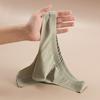 Men Sexy Thongs Ice Silk Cool Underpants Breathable Low-Waist Thong Briefs Quick-Dry Moisture-Wicking Underwear for Summer Daily Wear