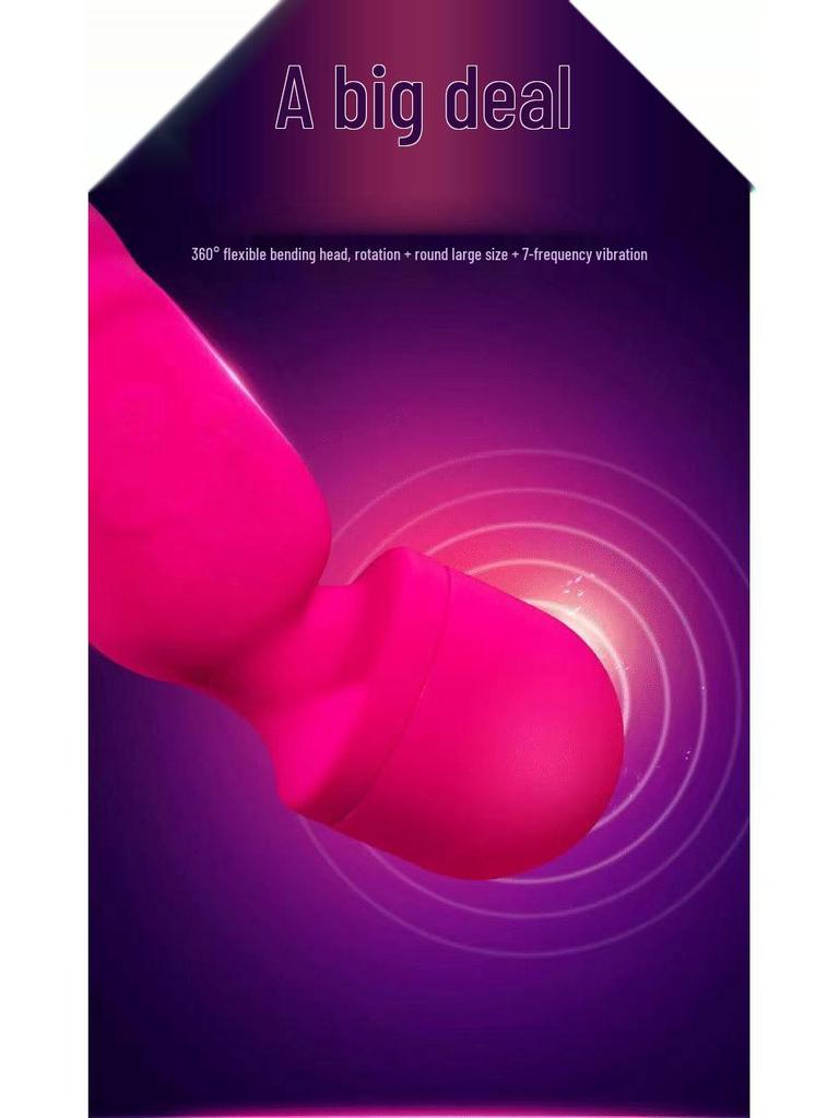 Dual Motor Heated Vibration Rod for Women