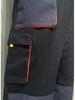 Japanese Fashion Unisex Pure Cotton Multi-Pocket Overalls with Custom Printing