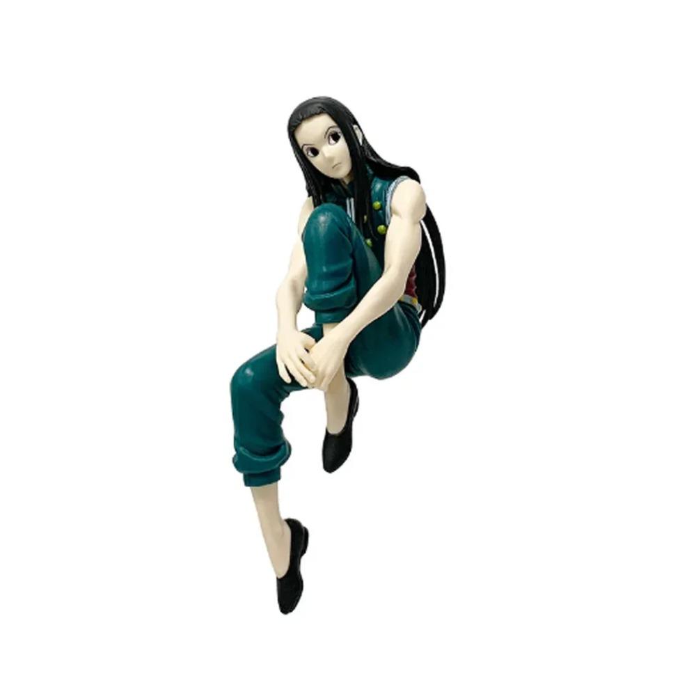 11.5-14cm Hunter×Hunter Anime Figure Kurapika Action Figure Chrollo Illumi Hisoka Figurine Collection Noodle Stopper Model Toys