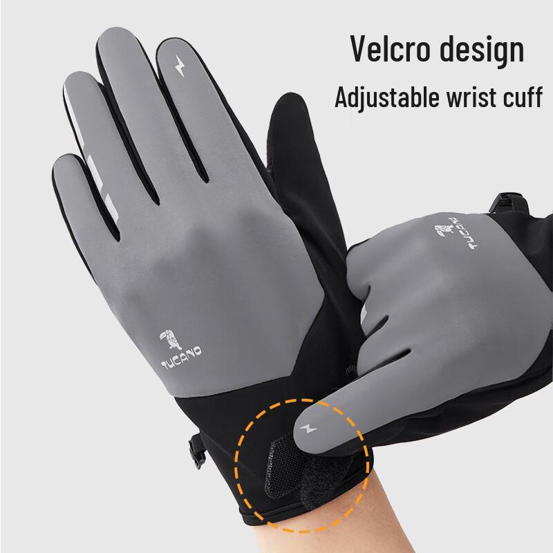 Woodpecker Men's Winter Thermal Cycling & Outdoor Touchscreen Gloves