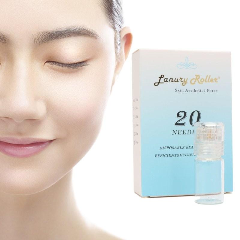 Roller Water Lanury Soluble 20 Needles Face Skin Care Beauty Tool Treatment