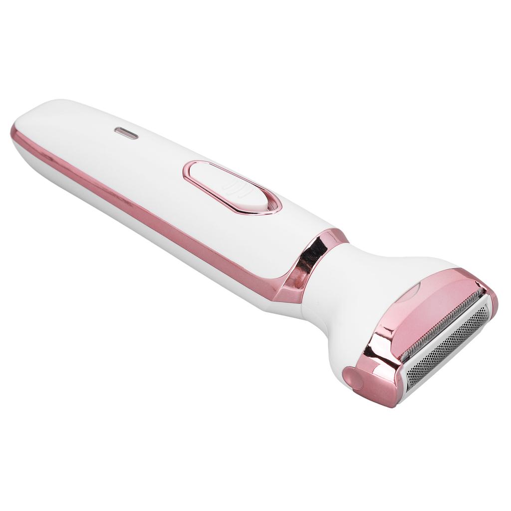 4 In 1 Electric Eyebrow Trimmer Dry Wet Shaving Stainless Steel Blade Facial Hair Remover for Women