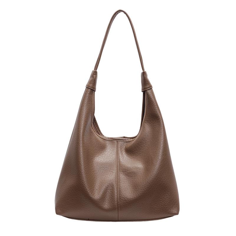 Large-capacity Bag Women's Autumn and Winter New Fashion Shoulder Bag High-grade Texture Child and Mother Bucket Commuter Tote Bag