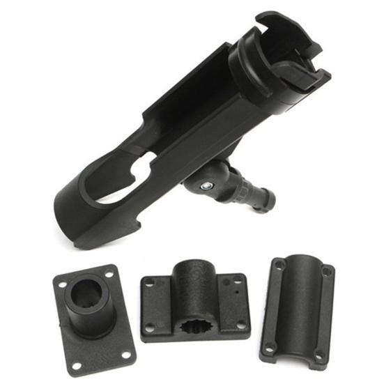 MUQZI Sports Accessory Rotatable Fishing Rod Holder Bracket With Screws For Boat Kayaking Yacht Tackle