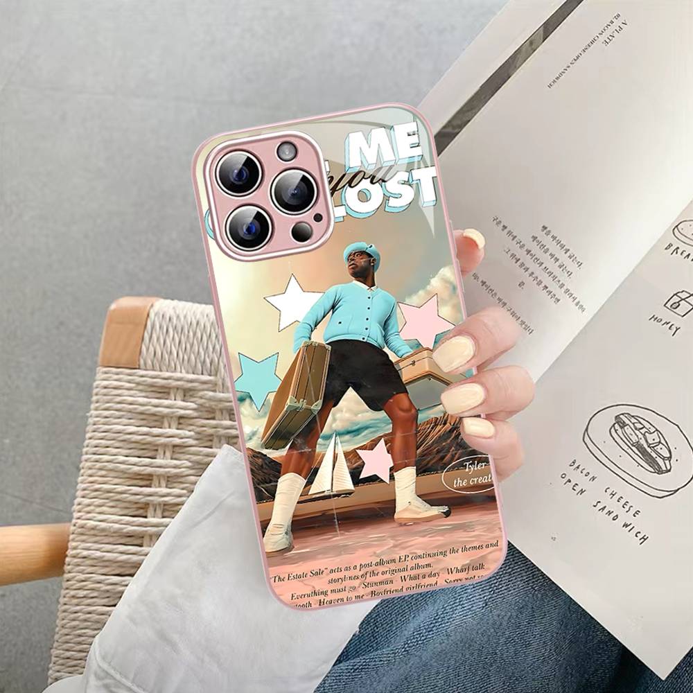 

T-Tylers The Creator Rapper For IPhone 14 13 12 Mini 11 Pro XS Max X XR 14 Plus Tempered Glass Cover iphone 12 pro