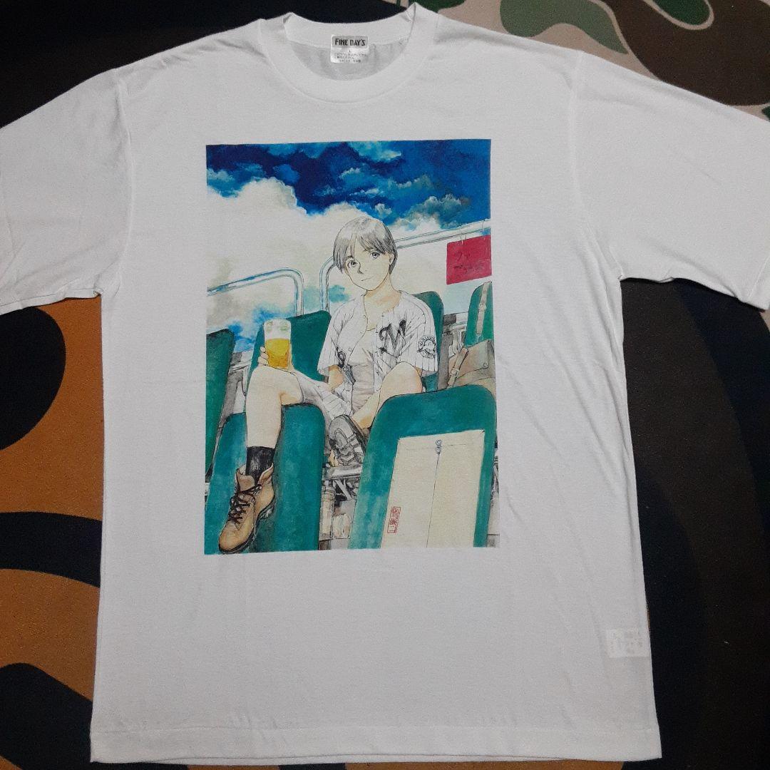 

[Б/У] Кендзи Цурута Культурный Артбук Иллюстрация Футболка Сделано в Японии