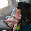 Baby Airplane Bed Portable Toddler Airplane Seat Extender Kids Long Flight Plane Foot Rest Bed Baby Travel Essentials