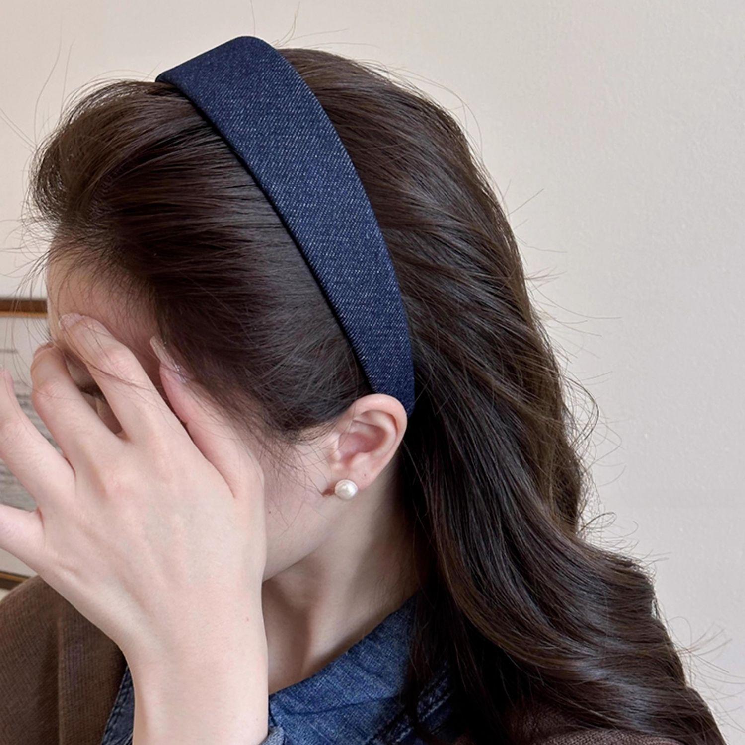 Модная Многофункциональная Повязка на Голову, Джинсовая Повязка на Голову One Size