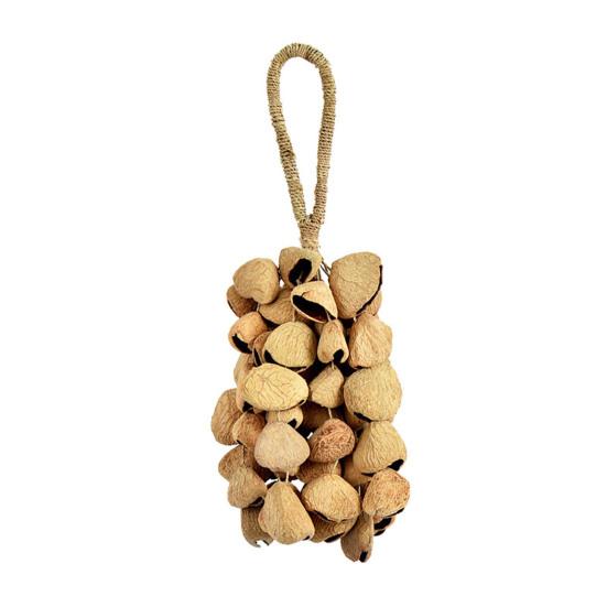 Cacho Seeds Rattle Bracelet Anklet African Shaker Nut Shell Bracelet Natural Percussion Musical Instruments