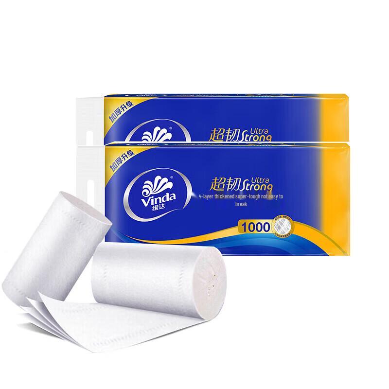 Vinda Ultra-Tough 4-Ply Unscented Toilet Paper