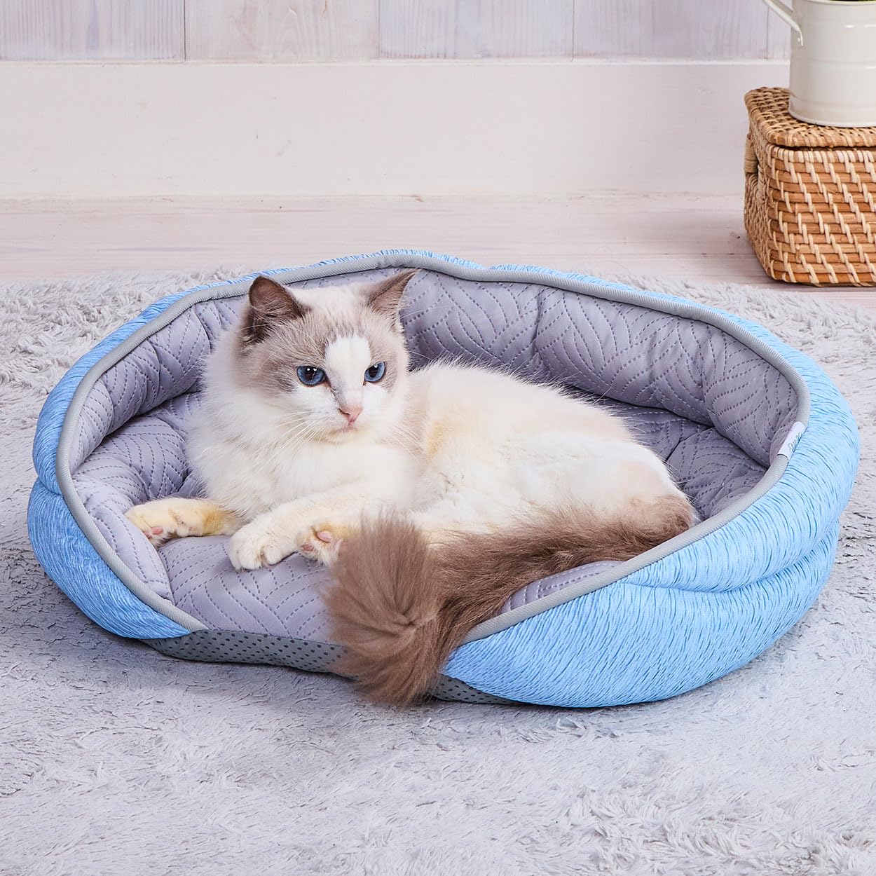 

Кровать для собак и кошек MATE Cuna Cool Couch Bed Horizon Blue ДОП.