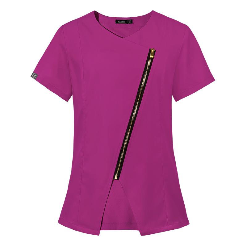 Sleeveless Women's Surgical Gown Set for Doctors and Nurses - Summer Uniform for SPA and Salon