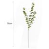 Green Color Artificial Eucalyptus Stems Silk Artificial Flowers  Garden Decoration