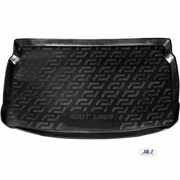 J&amp;J AUTOMOTIVE | Tapis De Coffre Caoutchouc Premium Pour Peugeot 307 5P. Berlina 2001-2008