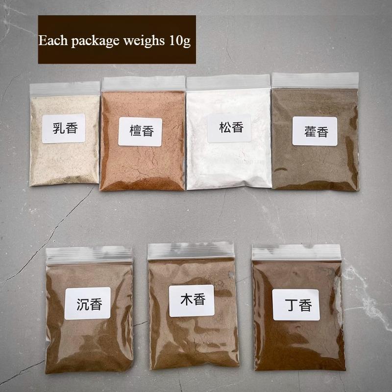 

Натуральный Семь Видов Порошка Благовоний Поклонение Будде в Храмах Очистка Воздуха в Помещениях Изготовление Саше и Сырье для Благовоний Seven-spice powder