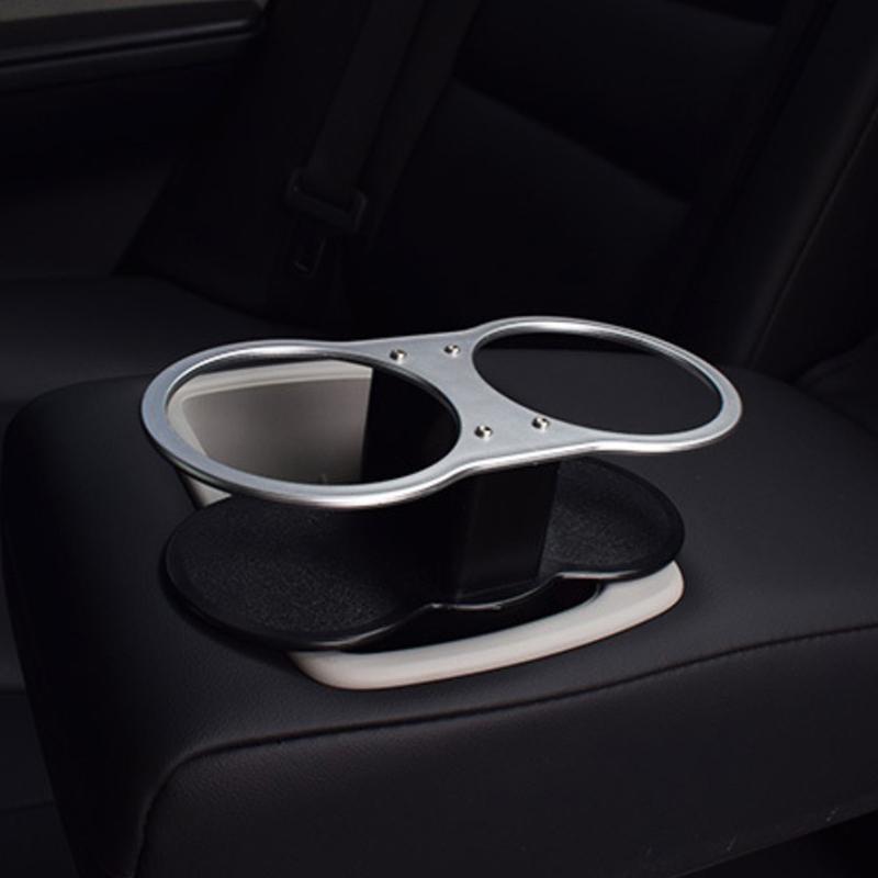 Suporte universal para copos de carro com furo duplo Suporte para bebidas Suporte para montagem automotiva Suporte para carro Suporte para bebidas