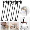 4x Folding Desk Legs Home DIY Projects Accessories Heavy Duty Sturdy Outdoor Table Legs for Desk Camping Home Kitchen Parts