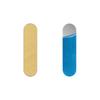 10PCS Self-Adhesive Adhesive Metal Plate Reusable Self-adhesive Metal Sheet  For Magnets