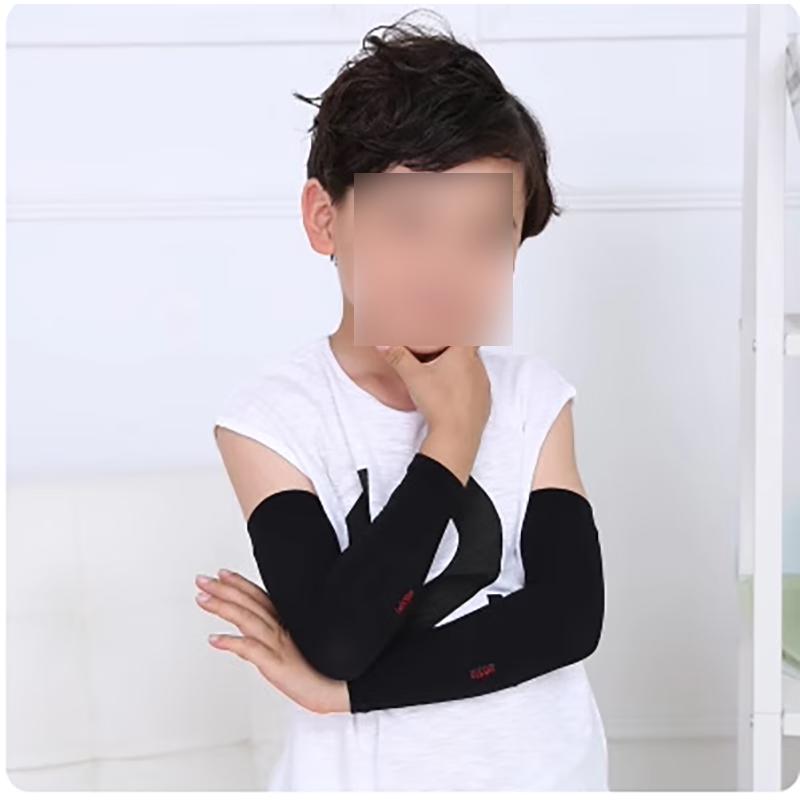 Sining Ice Silk Sun Protection Arm Sleeves for Kids