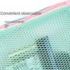 Mesh Mesh Cosmetic Bag Portable Multifunctional Travel Storage Bag Large Capacity Double Layer Mesh Toiletry Storage Pouch