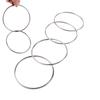Magic Trick Close-up Magic Linking Hoops Classic Magic Rings Iron Rings Magic Iron Hoops Metal Ring